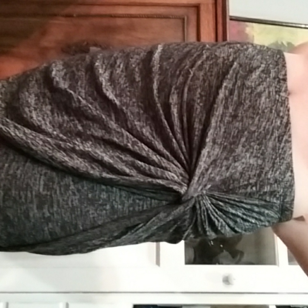 Active wear asymmetrical skirt